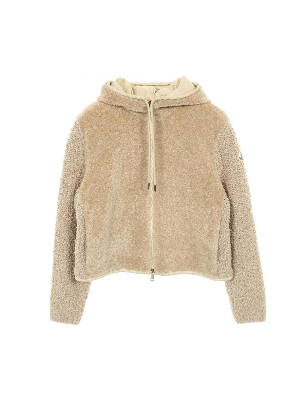 Moncler Knit Pannel Fleece Hoodie #340069M10B